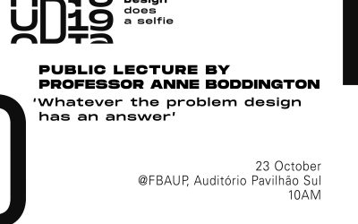 ‘Whatever the problem design has an answer’ – UD19 // Anne Boddington